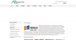 Desktop Screenshot of lightingsheet.com